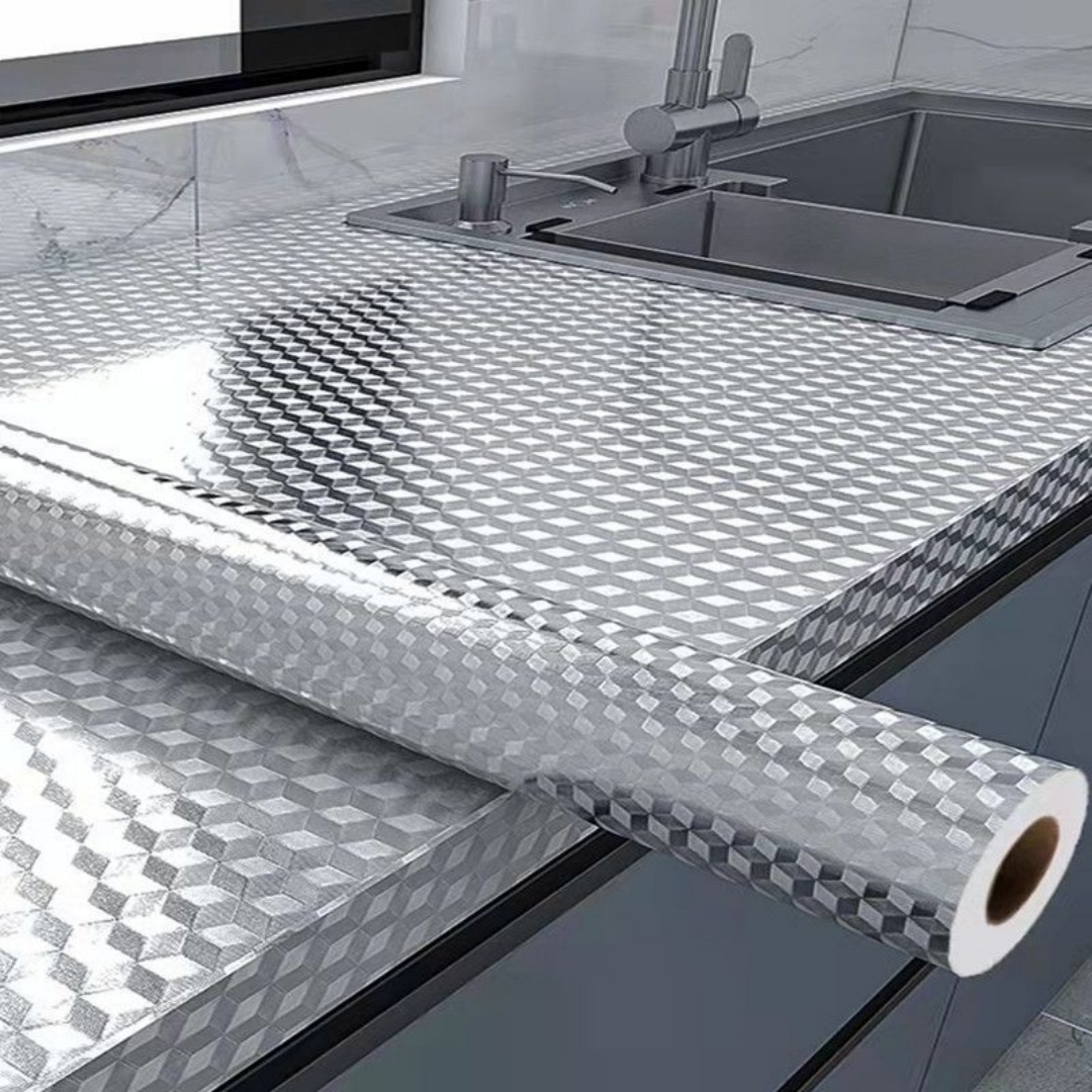 Aluminum Foil Heavy Duty - Autocollant de protection pour cuisinière en