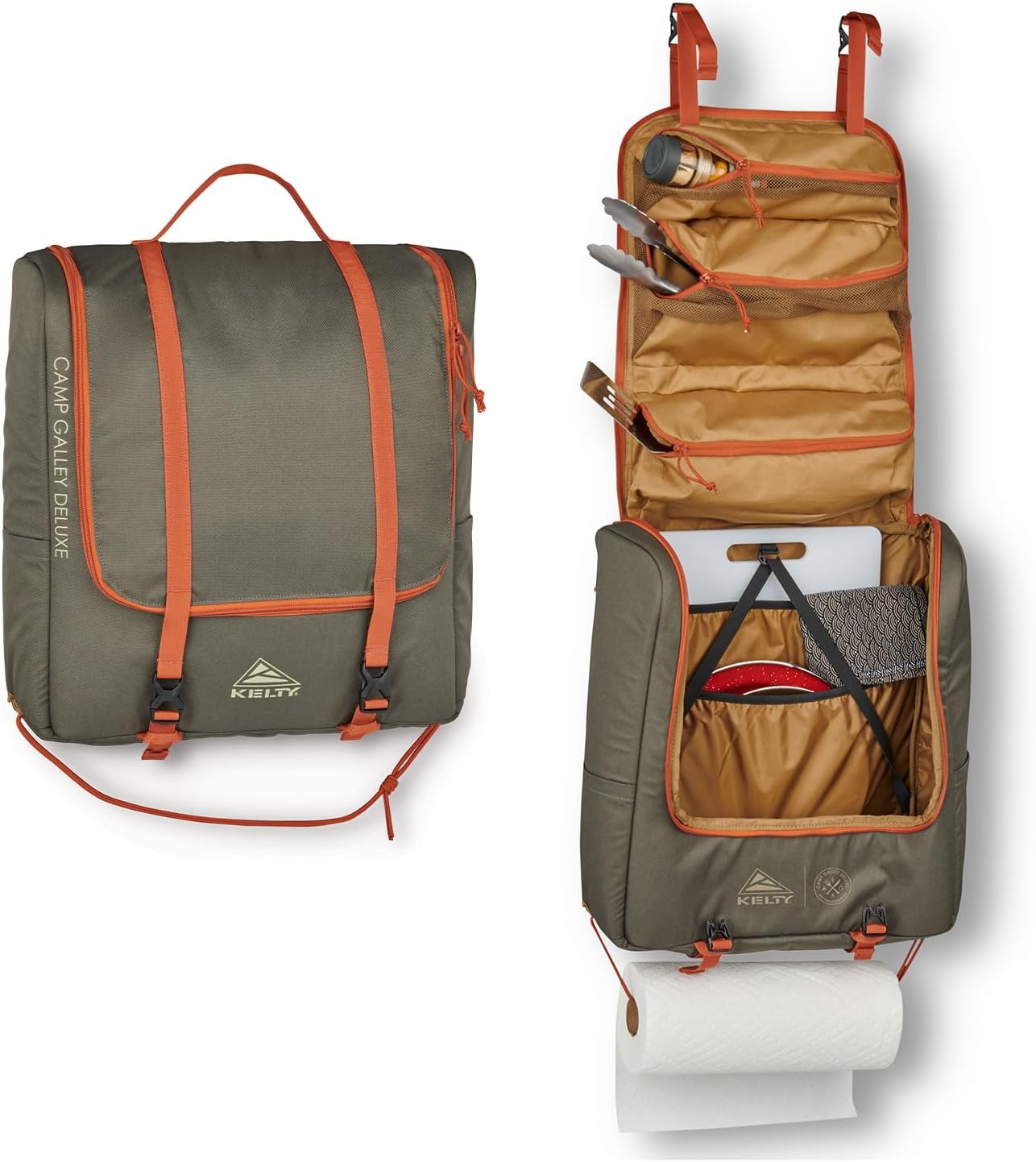 Camping Cooking Essentials Kit - Kit d'organisation de cuisine de camping