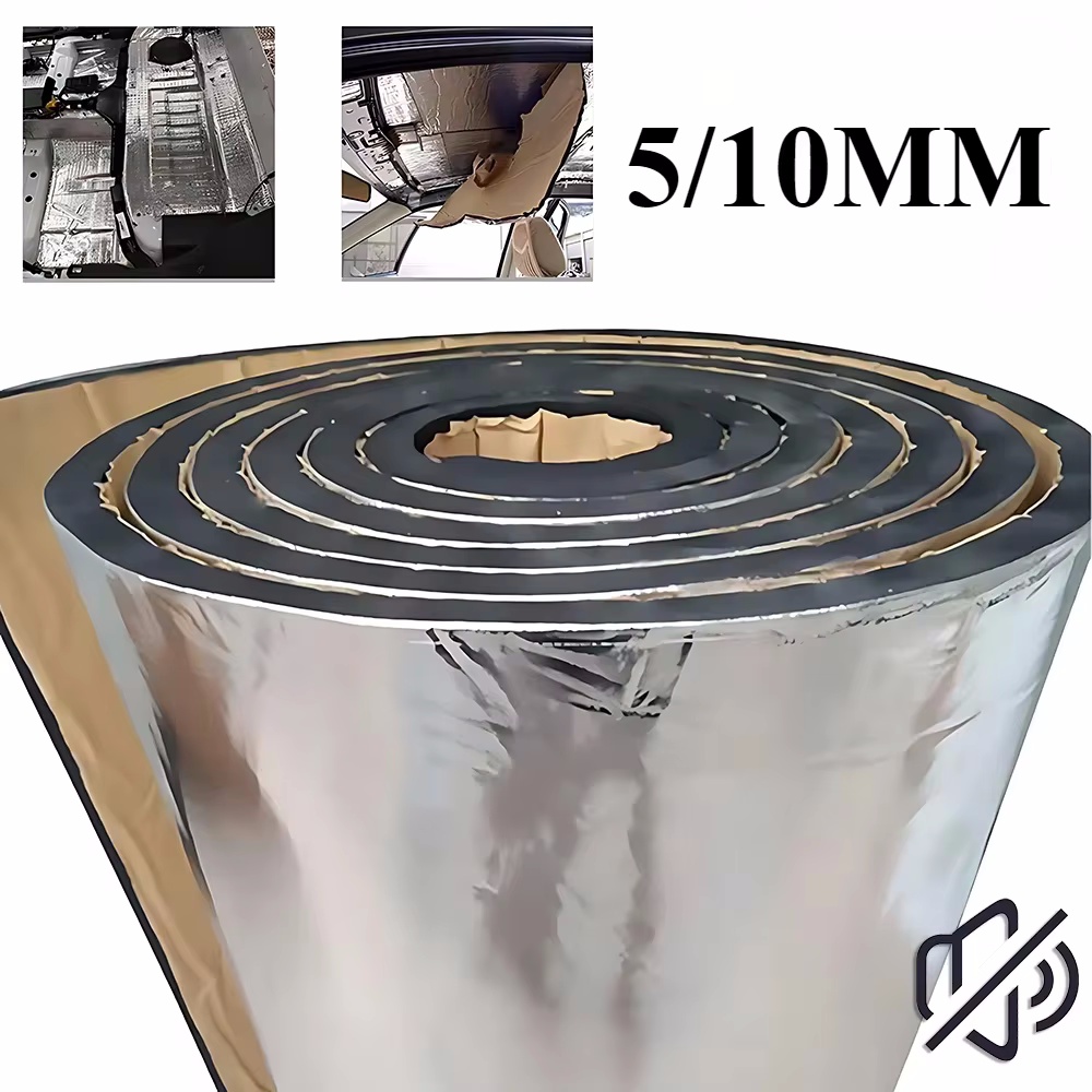 Aluminum Foil Heavy Duty - Tapis insonorisant pour voiture 5/10 mm,