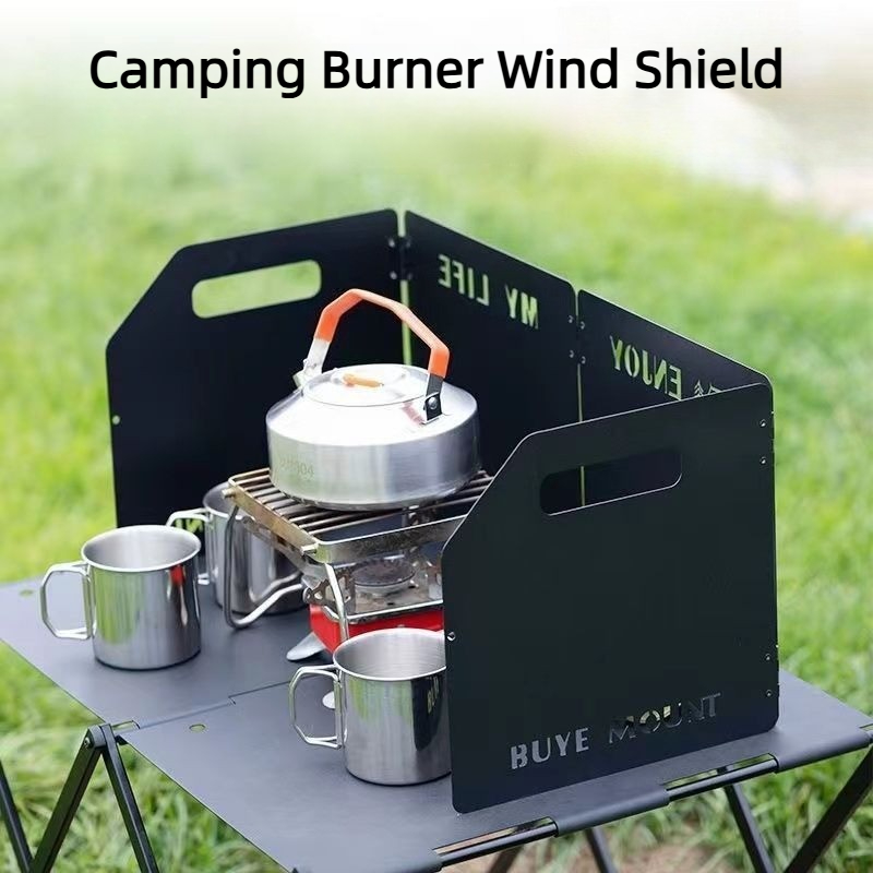 Camping Cooking Device - Pare-vent pour réchaud de camping, écran