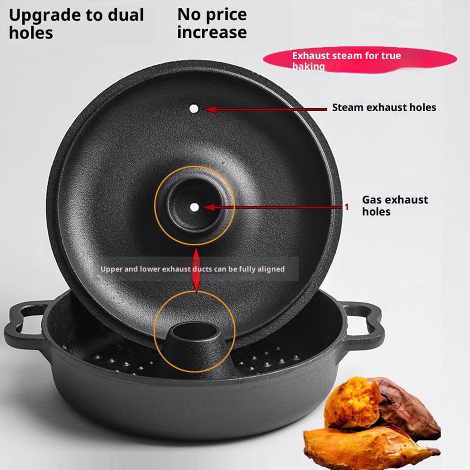 Camping Cooking Cast Iron - Chaudron en fonte pour la cuisson,