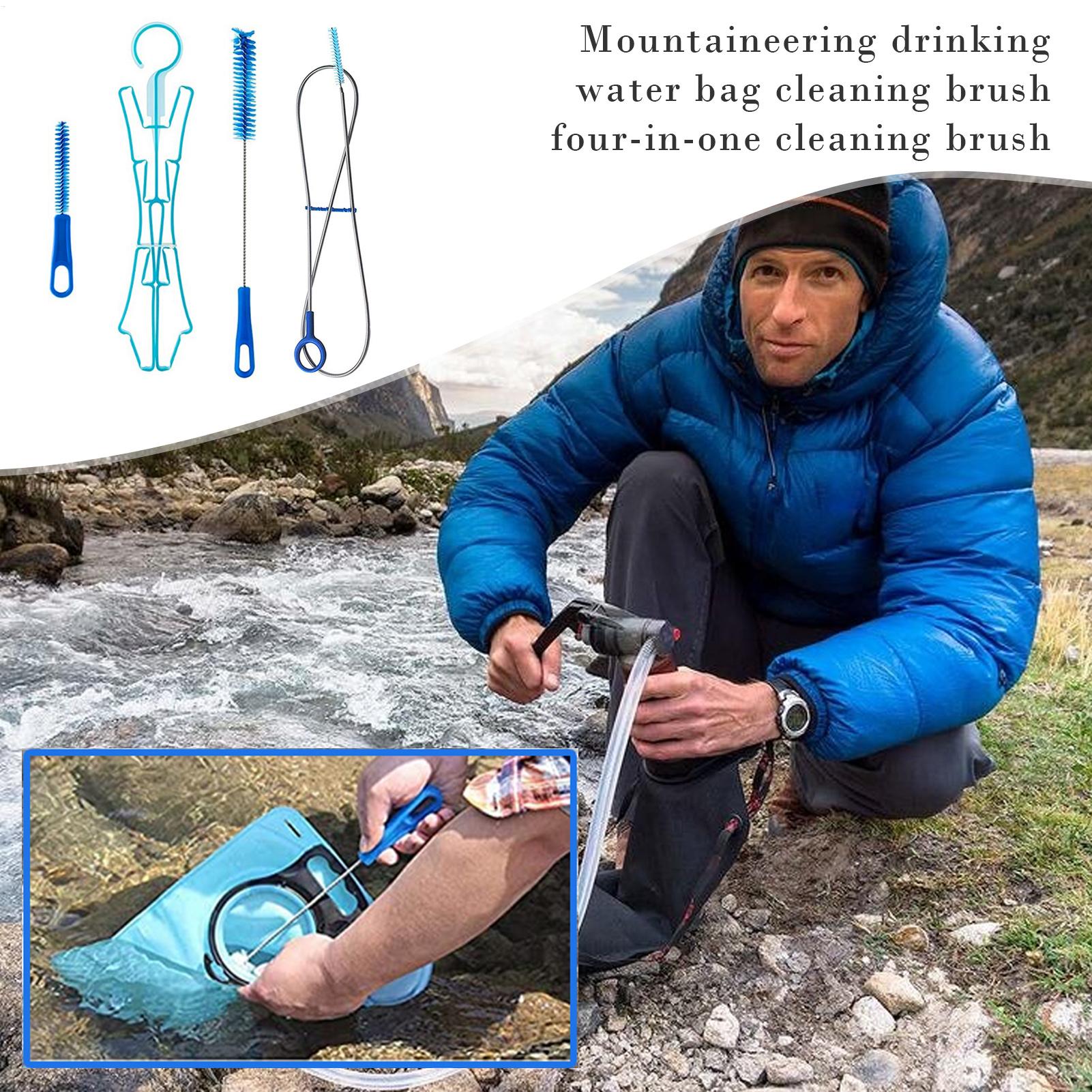 Camping Cooking And Drinking - Kit de brosses de nettoyage pour