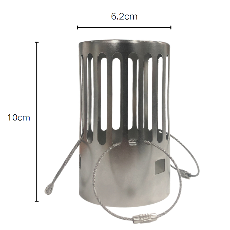 Camping Cooking Cover - Capot de cheminée pour poêle à