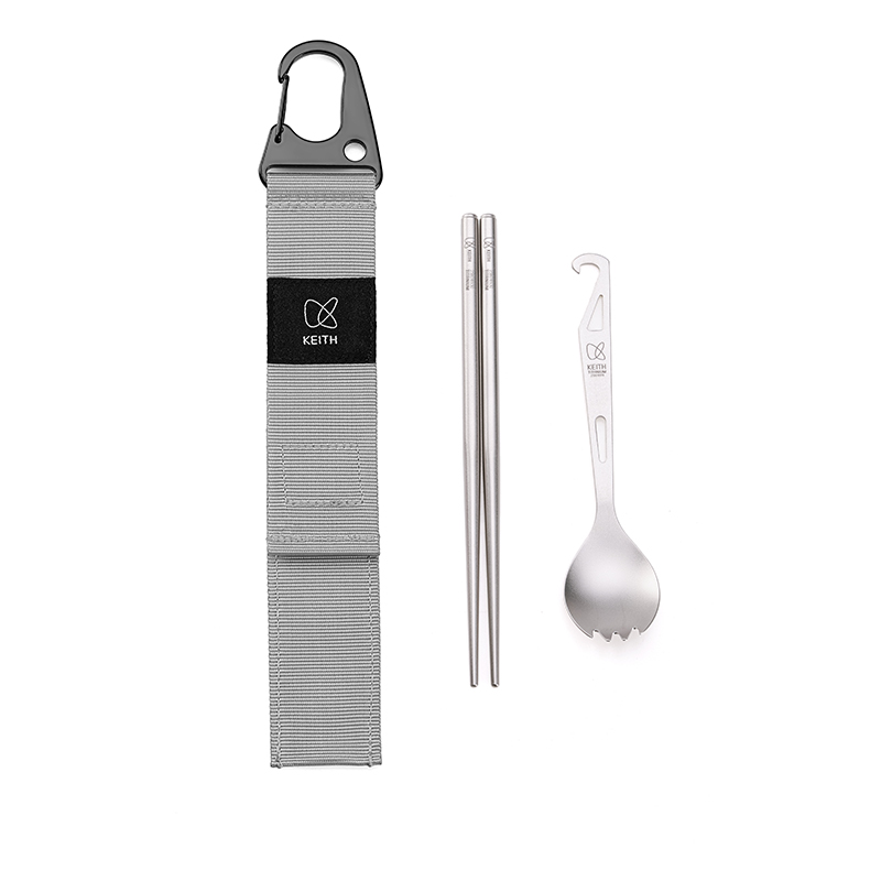Camping Cooking Trangia - Ensemble de couverts KEITH en titane
