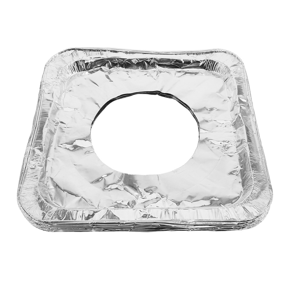 Aluminum Foil Heavy Duty - 50 pièces de revêtements de cuisinière