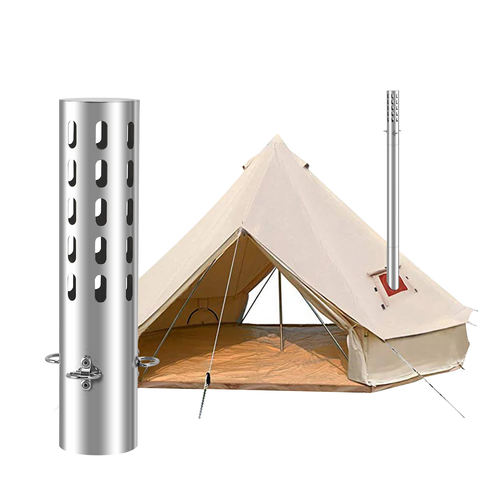 Charcoal Chimney Starter - Pièces de cheminée de poêle de