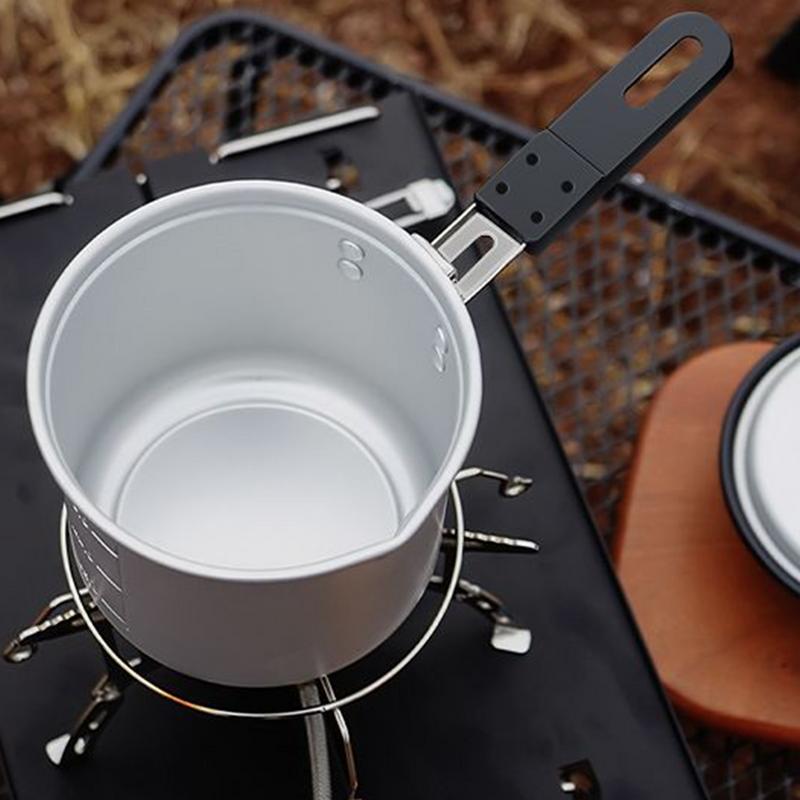 Camping Lightweight Cooking Pot - Marmite de Camping pliable en alliage