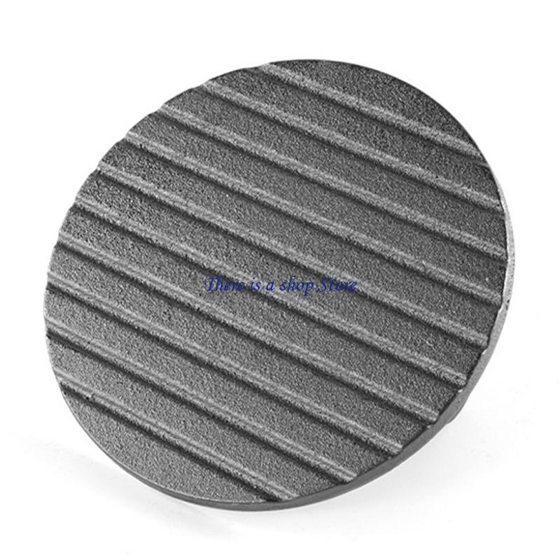 Camping Cooking Cast Iron - D0ad Hambusier en fonte burger en