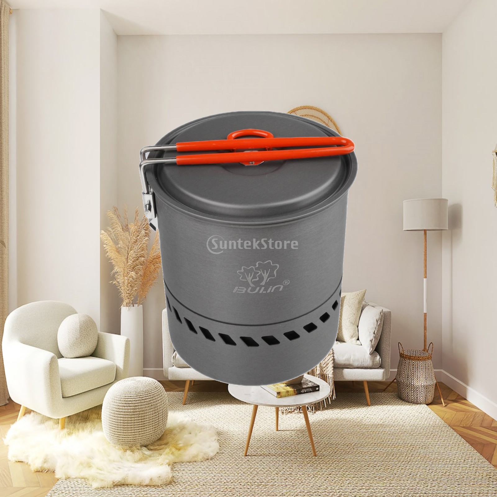 Camping Lightweight Cooking Pot - Marmite de camping en alliage d'aluminium