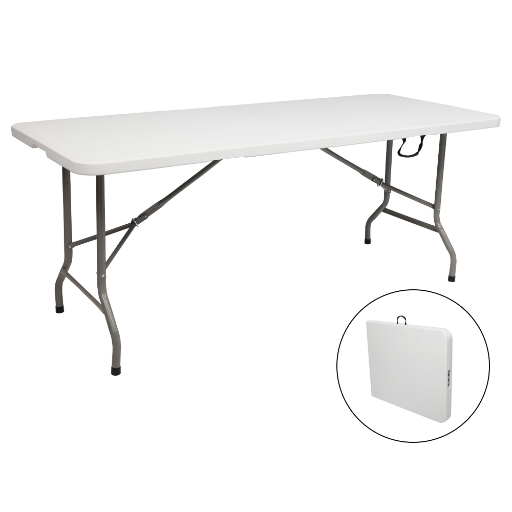 Camping Cooking Table Foldable - Table à manger rectangulaire pliable pour