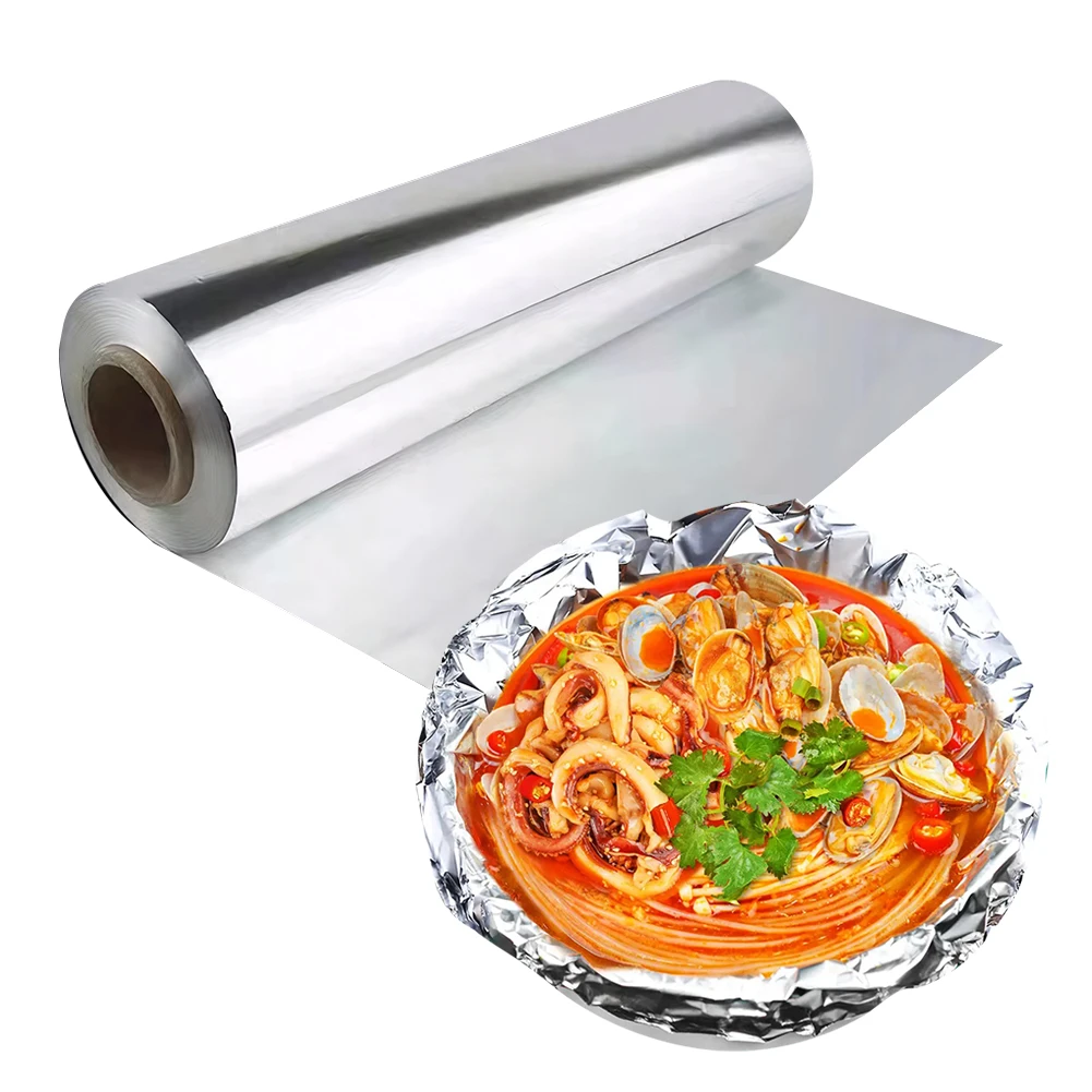 Aluminum Foil Heavy Duty - 1 paquet de papier d'aluminium jetable