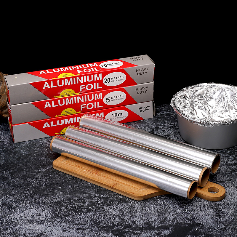 Aluminum Foil Heavy Duty - Rouleau de papier aluminium robuste, longueur