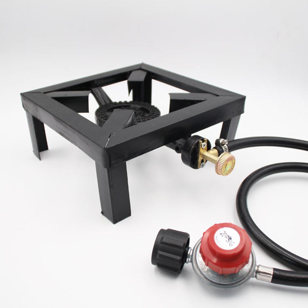 Camping Cooking Cast Iron - Réchaud portable en fonte à gaz