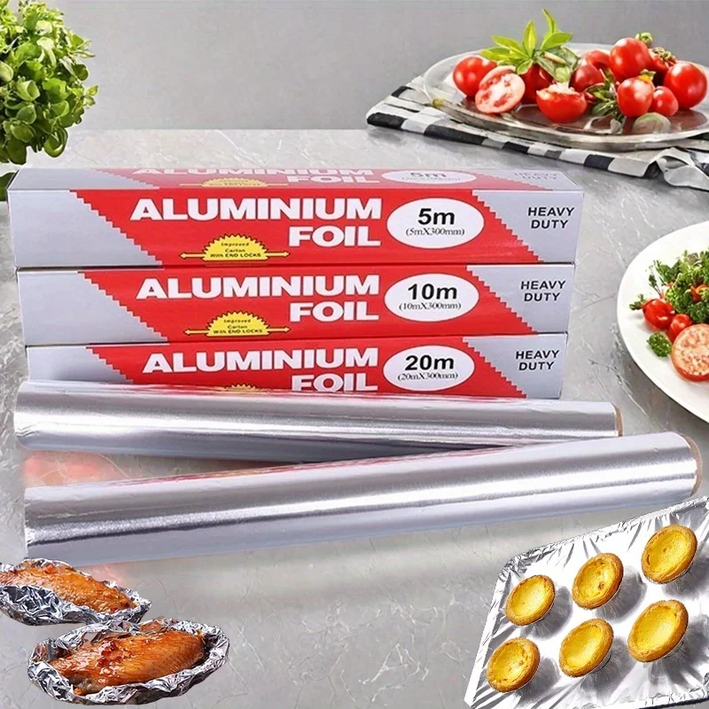 Aluminum Foil Heavy Duty - Feuille d'aluminium robuste, feuilles de papier