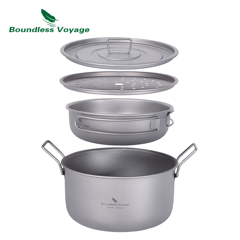 Camping Cooking Cover - Marmite de Camping de Voyage sans