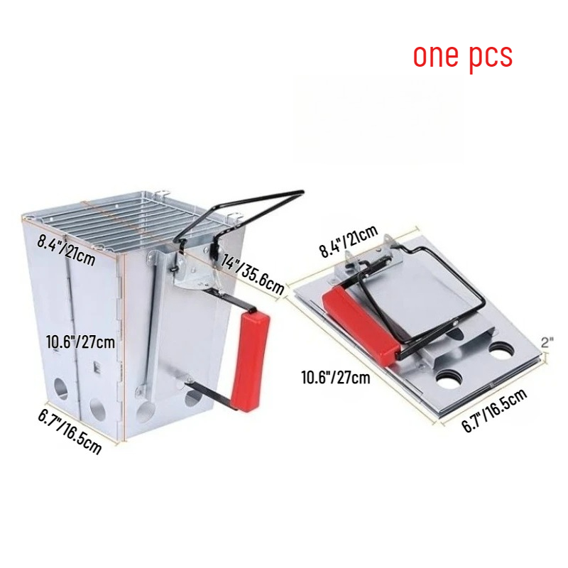 1 pièce : Grille de camping pl - Charcoal Chimney Starter avis et prix