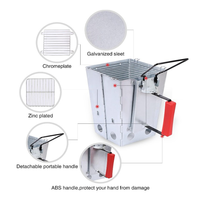 1 pièce : Grille de camping pl - Charcoal Chimney Starter avis et prix
