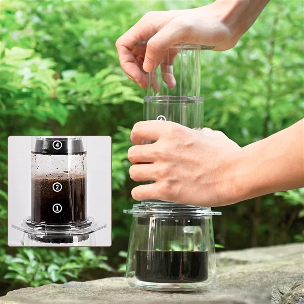 Cafetière portable de style fr - Camping Cooking Accessories avis et prix