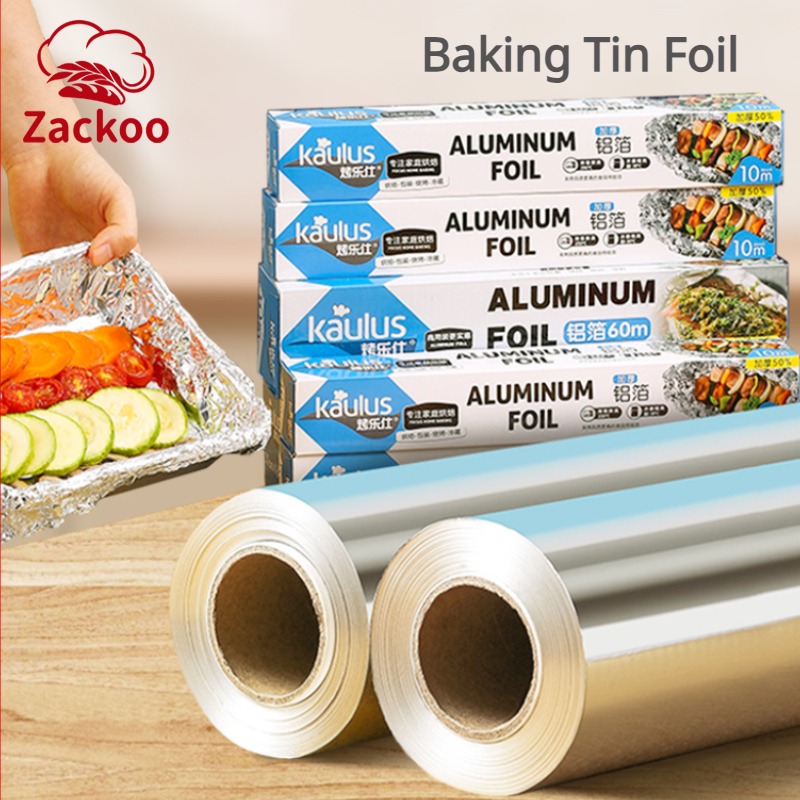 Zackoo 10/20/40M feuille d'alu - Aluminum Foil Heavy Duty avis et prix