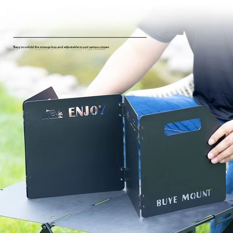 Pare-vent pour réchaud de camp - Camping Cooking Device avis et prix