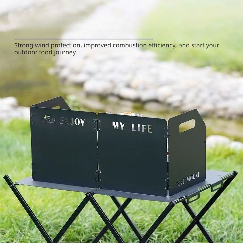 Pare-vent pour réchaud de camp - Camping Cooking Device avis et prix