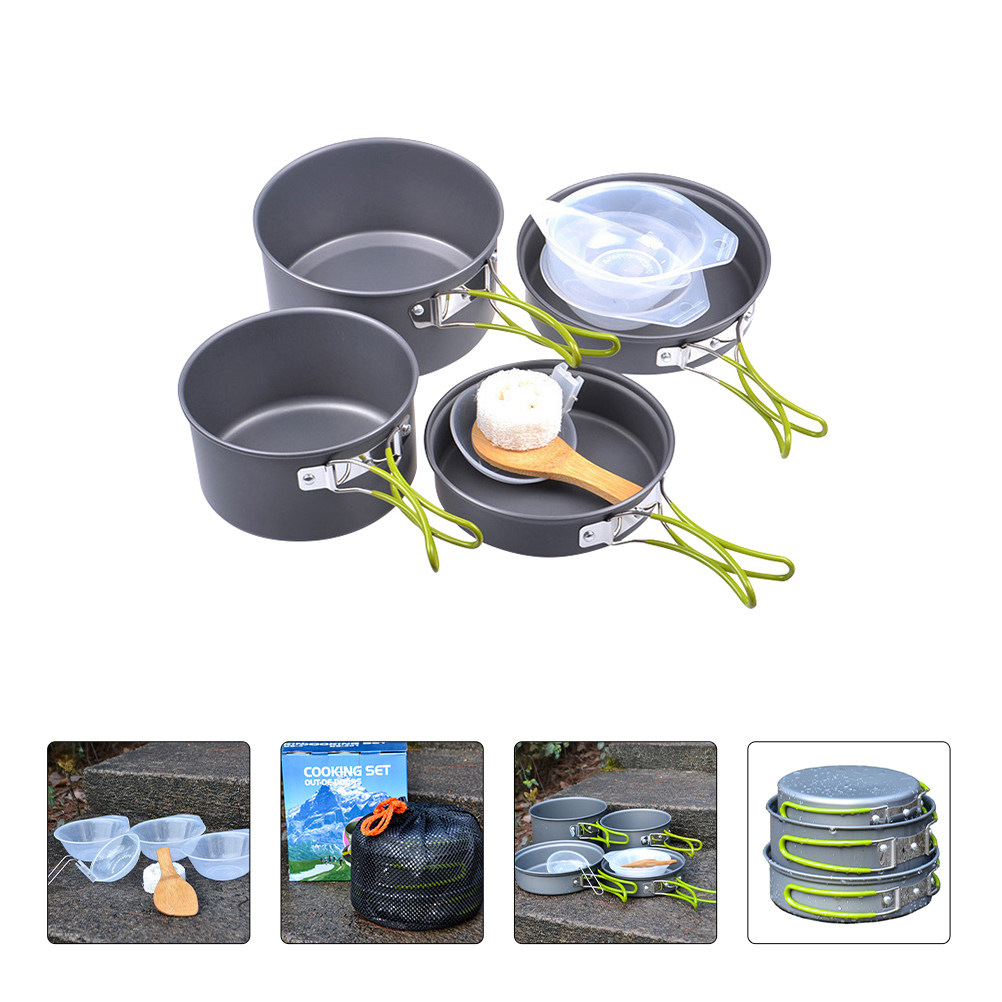 1 ensemble d'ustensiles de cui - Camping Lightweight Cooking Pot avis et prix