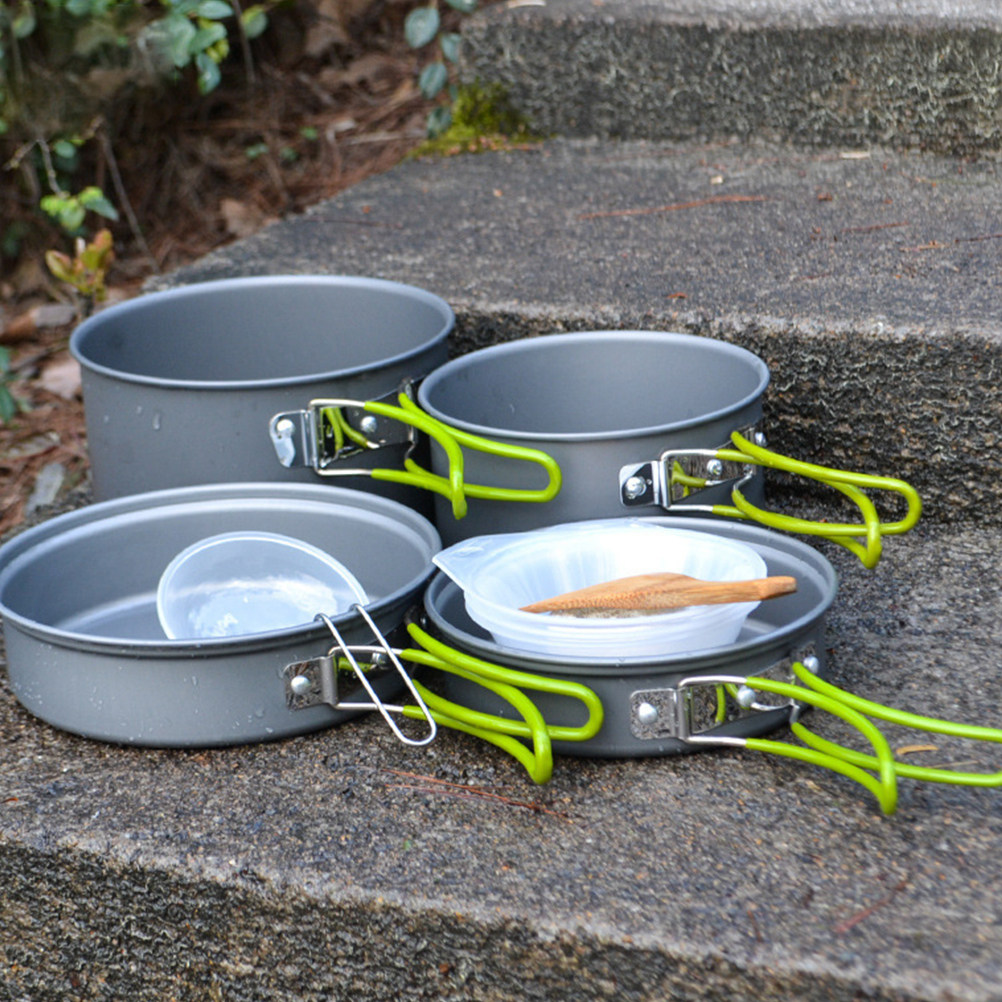 1 ensemble d'ustensiles de cui - Camping Lightweight Cooking Pot avis et prix