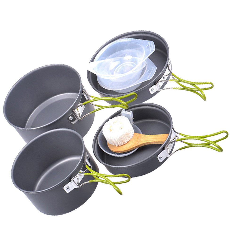 1 ensemble d'ustensiles de cui - Camping Lightweight Cooking Pot avis et prix