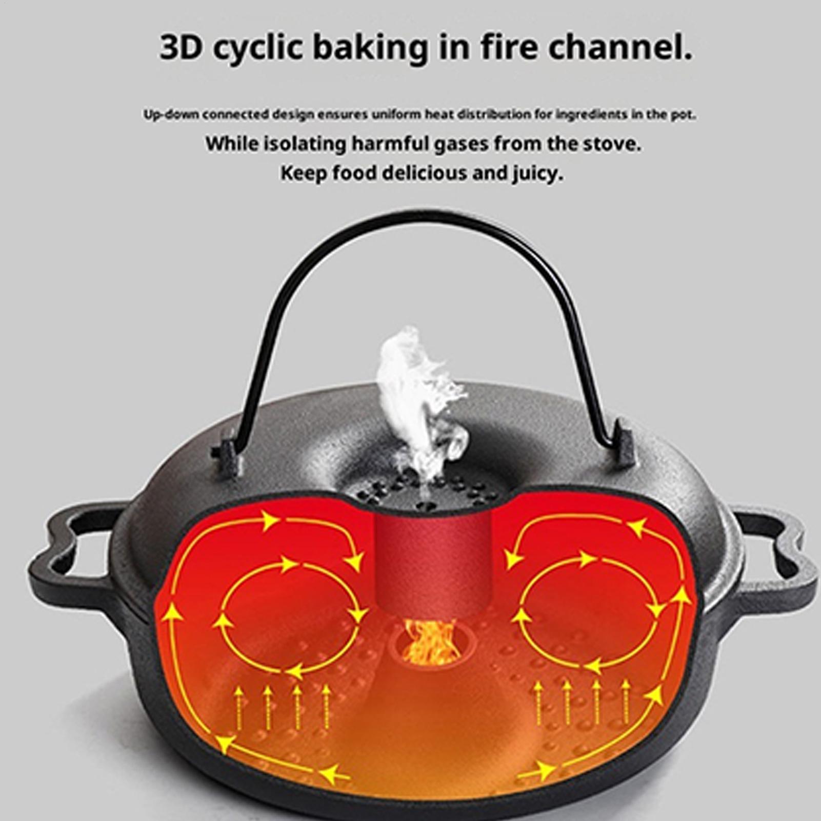 Marmite à chaudron pour la cui - Camping Cooking Cast Iron avis et prix