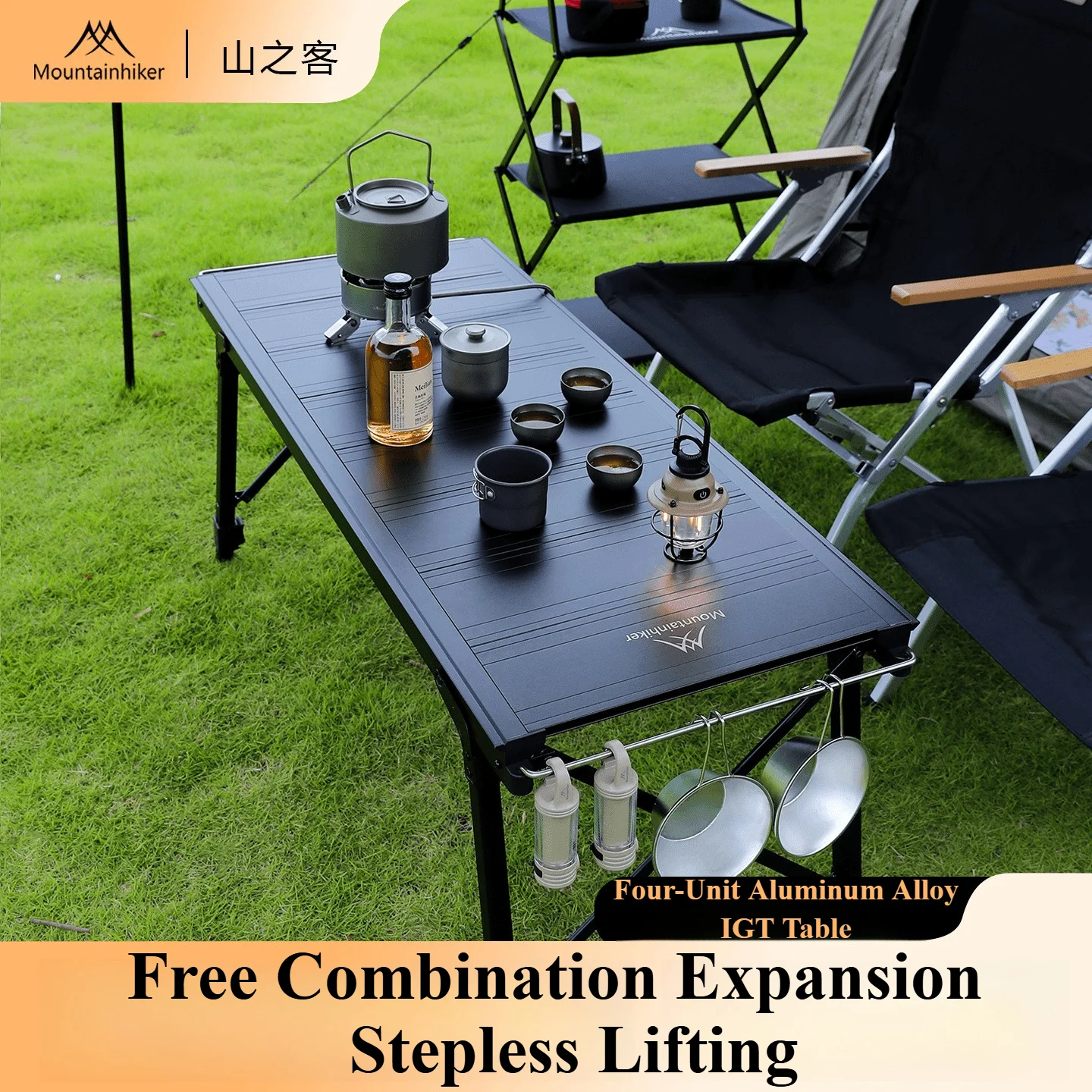 Mountainhiker Camping ascenseu - Camping Cooking Table Foldable avis et prix