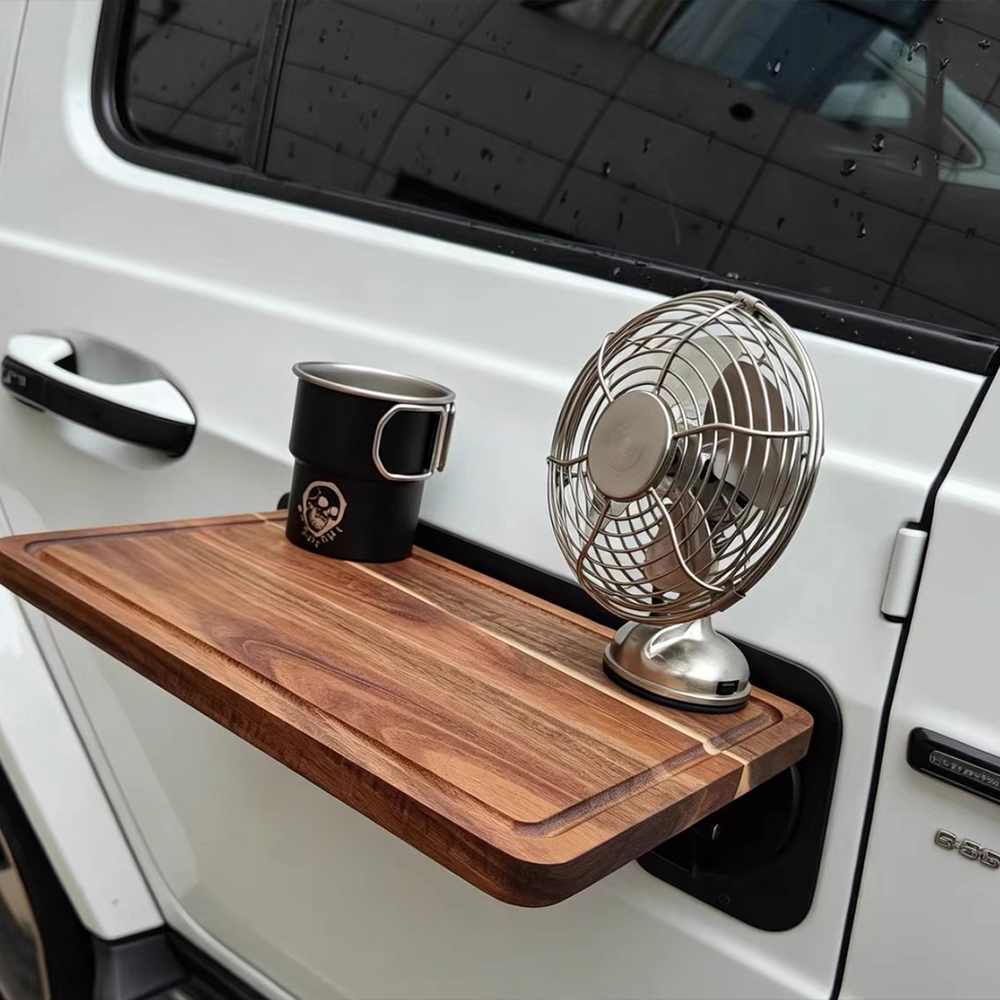 Table pliante en bois à fixati - Camping Cooking Table Foldable avis et prix