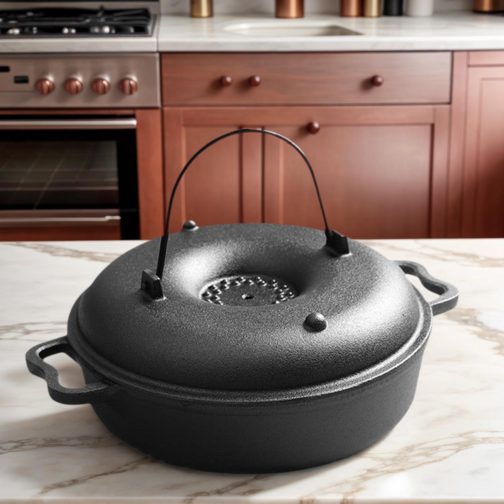 Chaudron en fonte pour la cuis - Camping Cooking Cast Iron avis et prix