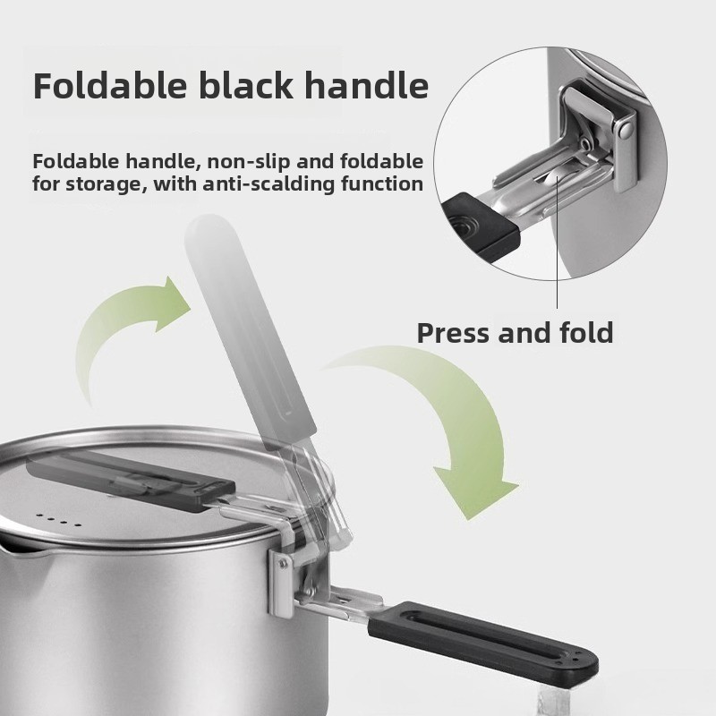Ensemble de casseroles en tita - Camping Lightweight Cooking Pot avis et prix