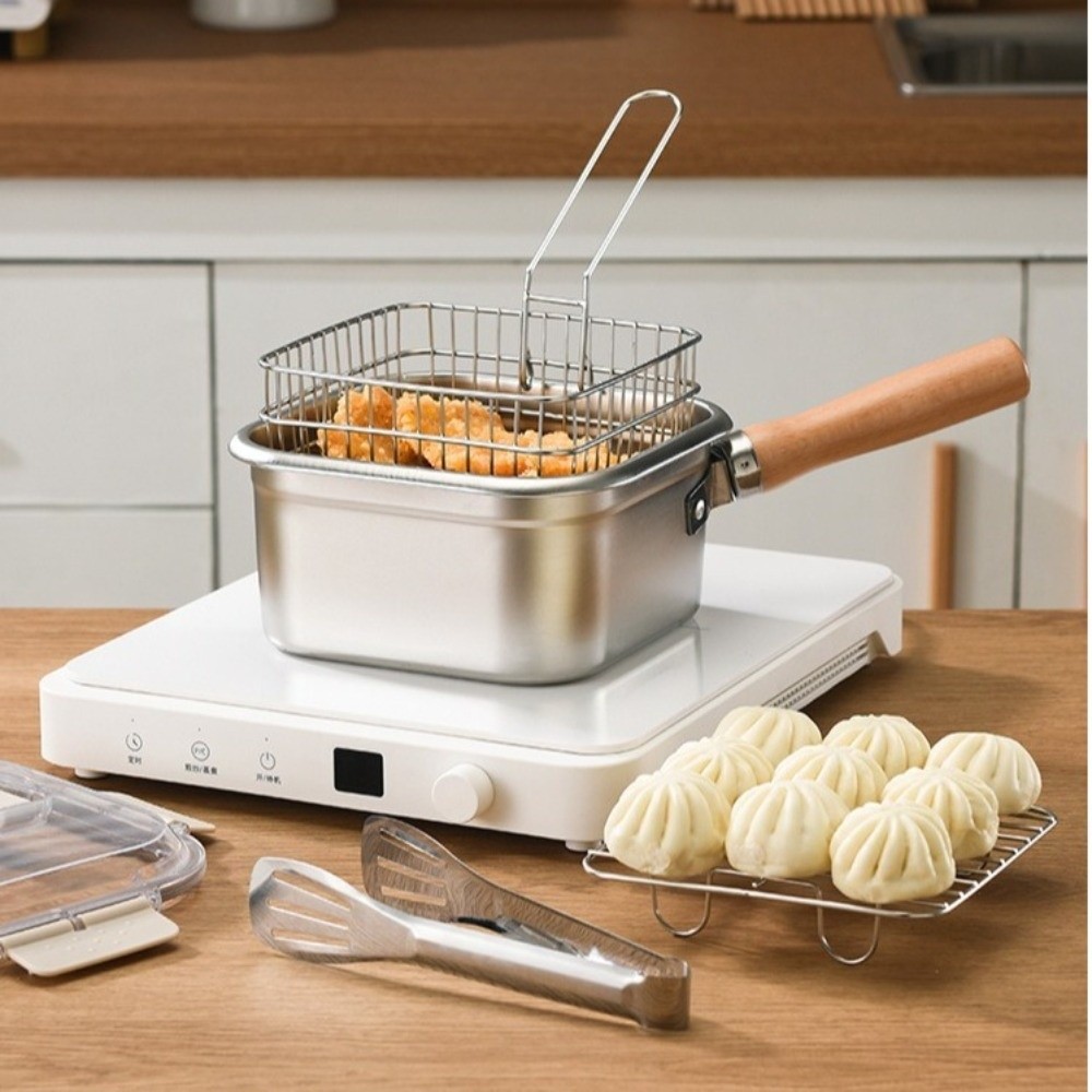 Poêle à frire Portable en acie - Camping Cooking Basket avis et prix