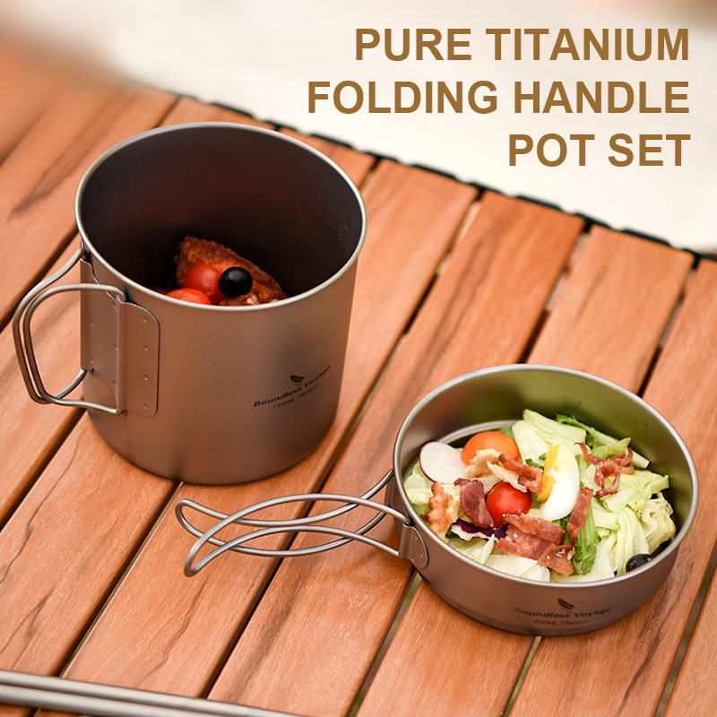Ensemble de casseroles à poign - Camping Lightweight Cooking Pot avis et prix