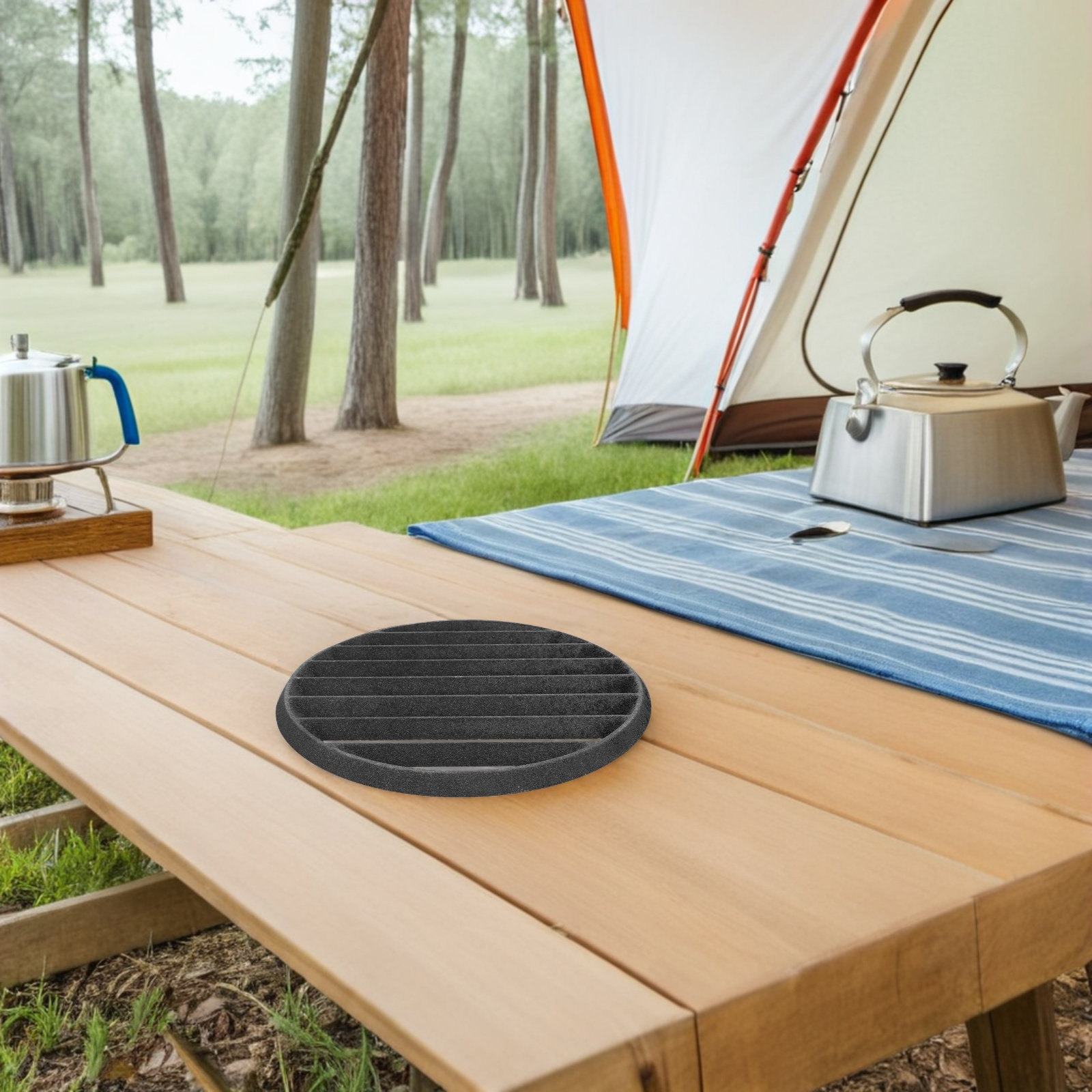 Grille de cuisson en fonte pou - Camping Cooking Cast Iron avis et prix