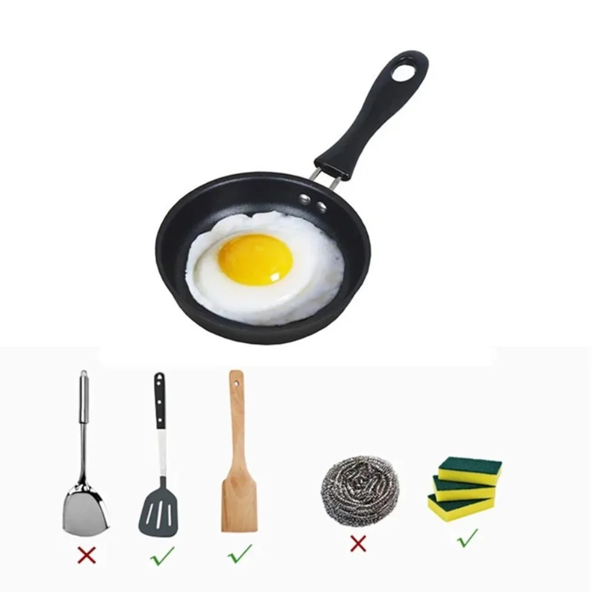 Mini poêle à frire portable av - Camping Cooking Cast Iron avis et prix