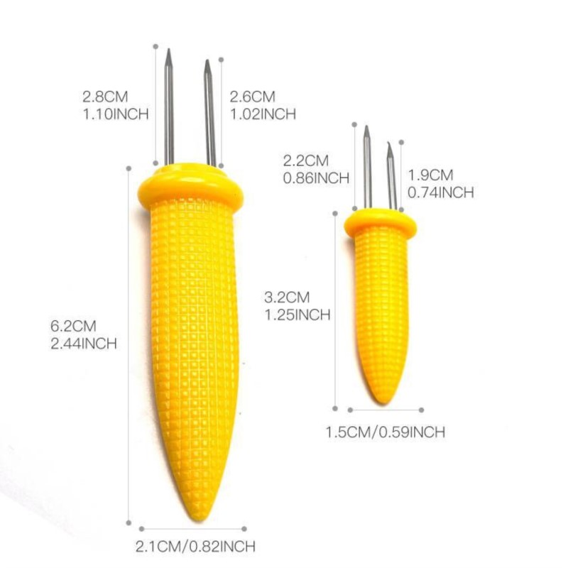 Supports à maïs en acier inoxy - Camping Cooking Container avis et prix