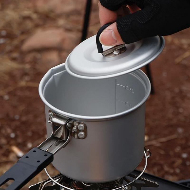Marmite de Camping pliable en  - Camping Lightweight Cooking Pot avis et prix