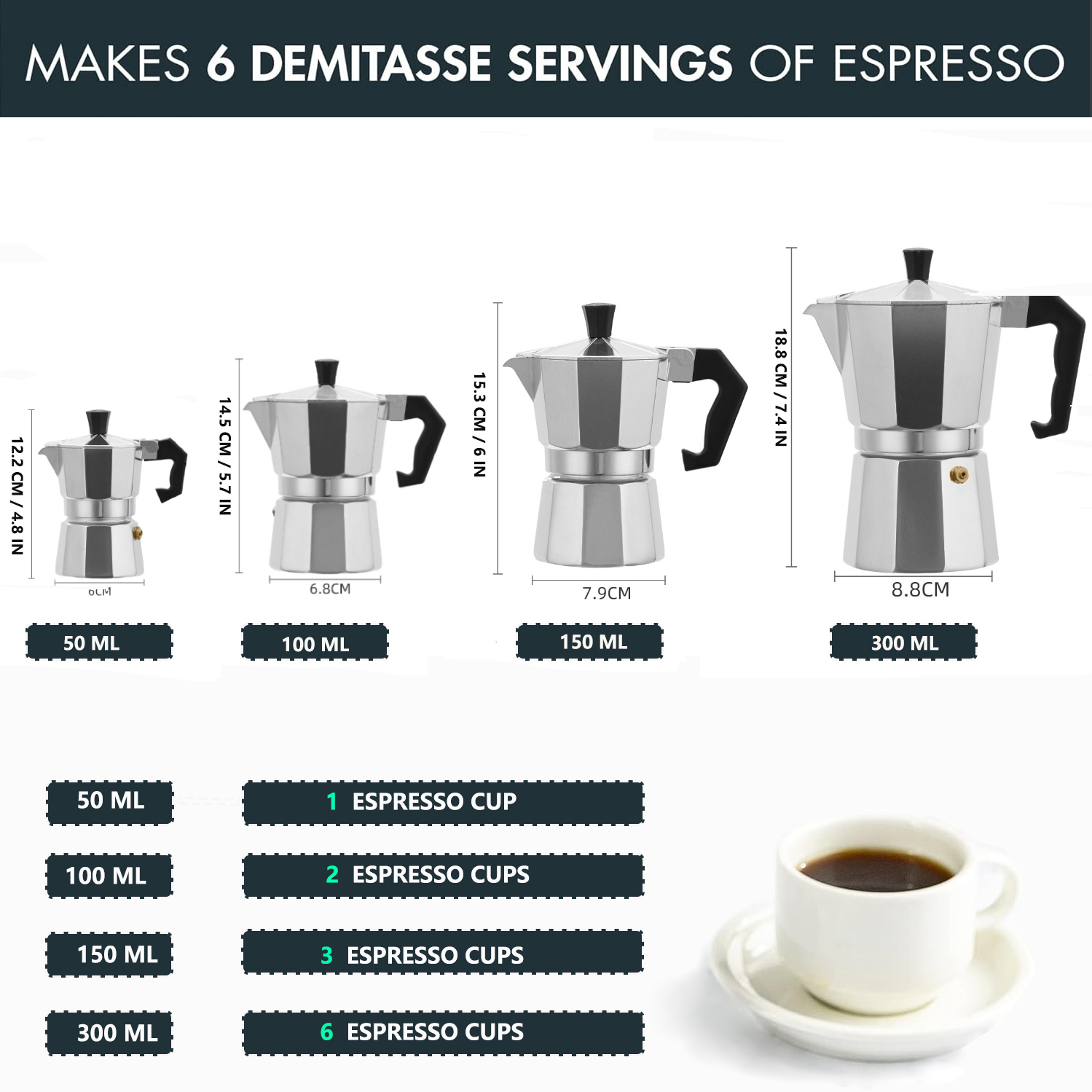 Cafetière Moka Classique en Al - Camping Cooking Accessories avis et prix