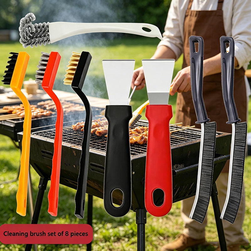 Ensemble de 8 brosses de netto - Camping Cooking Trangia avis et prix