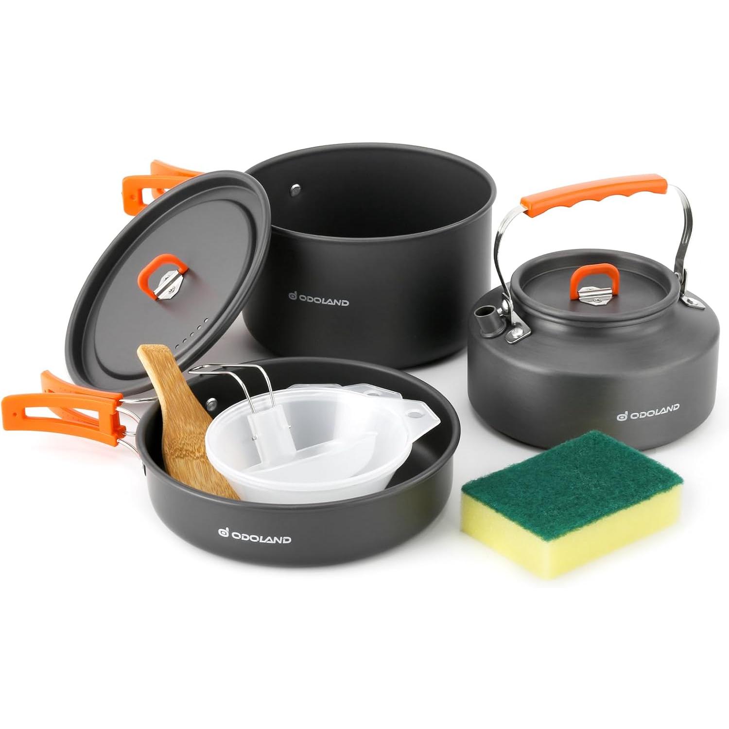 Odoland Ensemble de 10 ustensi - Camping Cooking Trangia avis et prix
