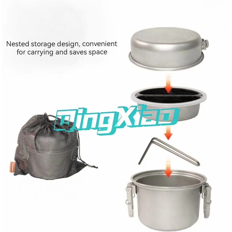Marmite de camping multifoncti - Camping Cooking Pot avis et prix