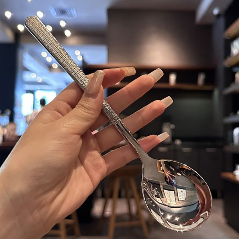 Nouvelle cuillère en acier ino - Camping Cooking And Drinking avis et prix