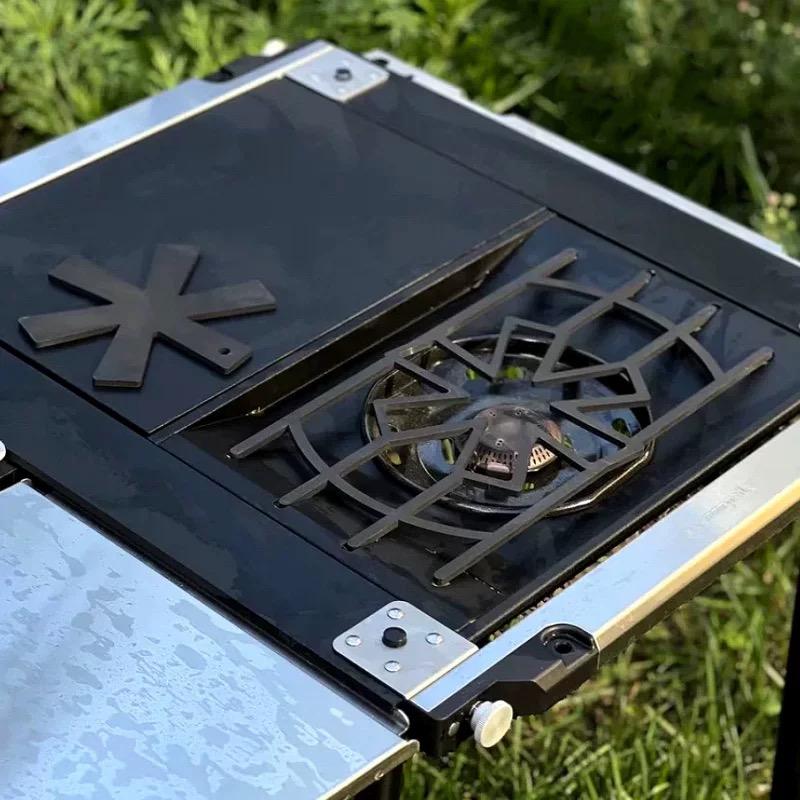 Cadre de réchaud de camping en - Camping Cooking Cover avis et prix