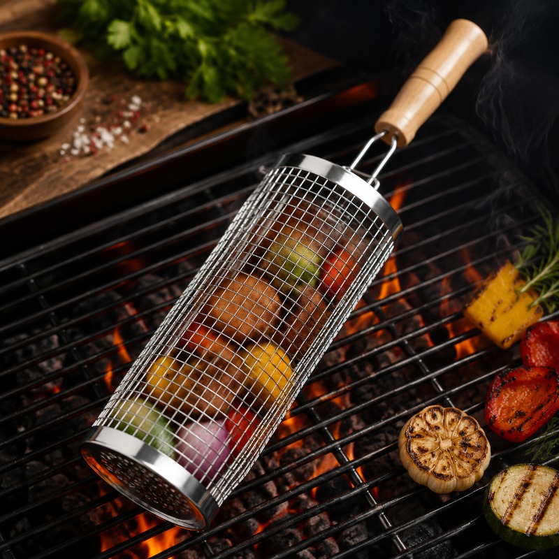 Ensemble de paniers de barbecu - Camping Cooking Basket avis et prix