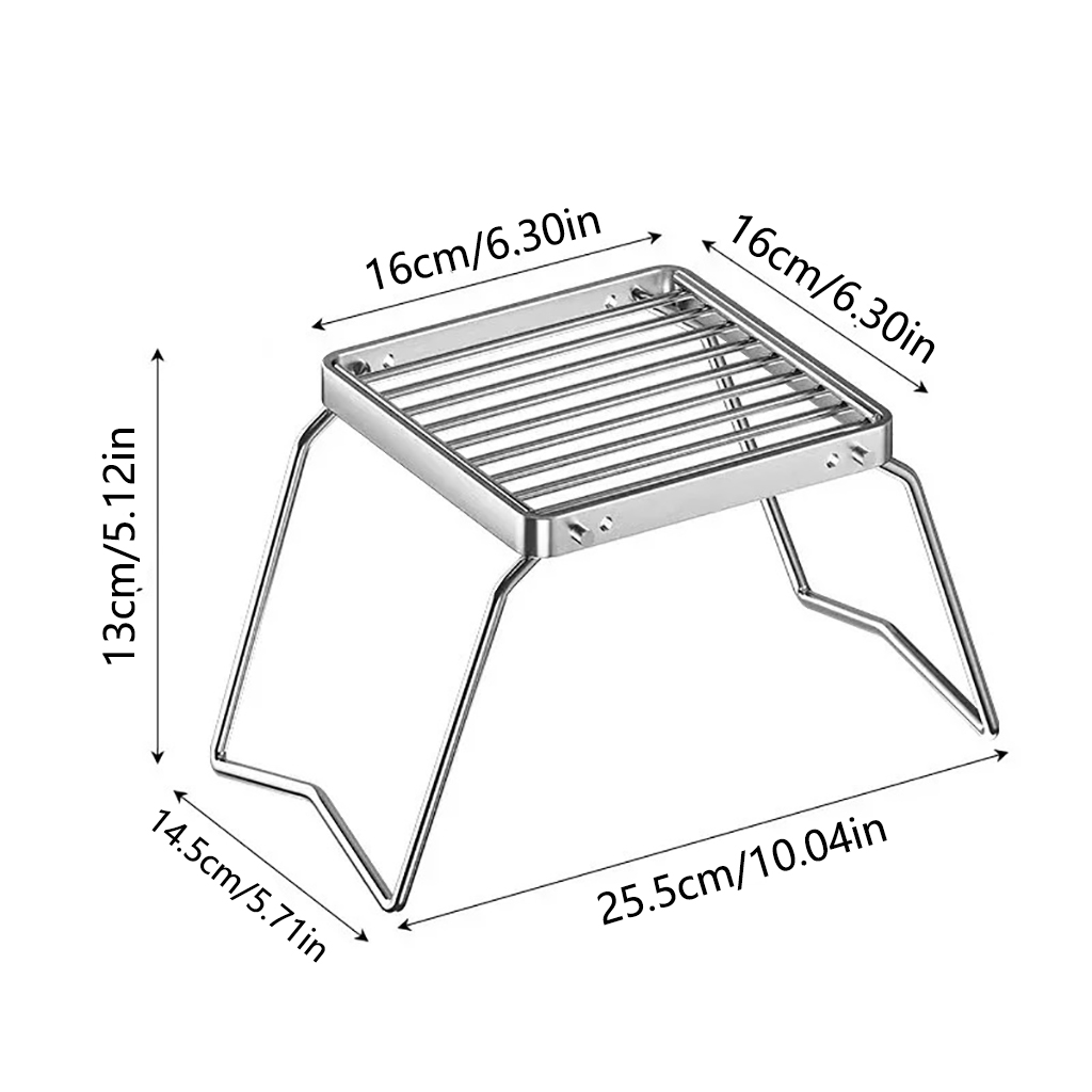 Support de barbecue pliable en - Camping Lightweight Cooking Pot avis et prix