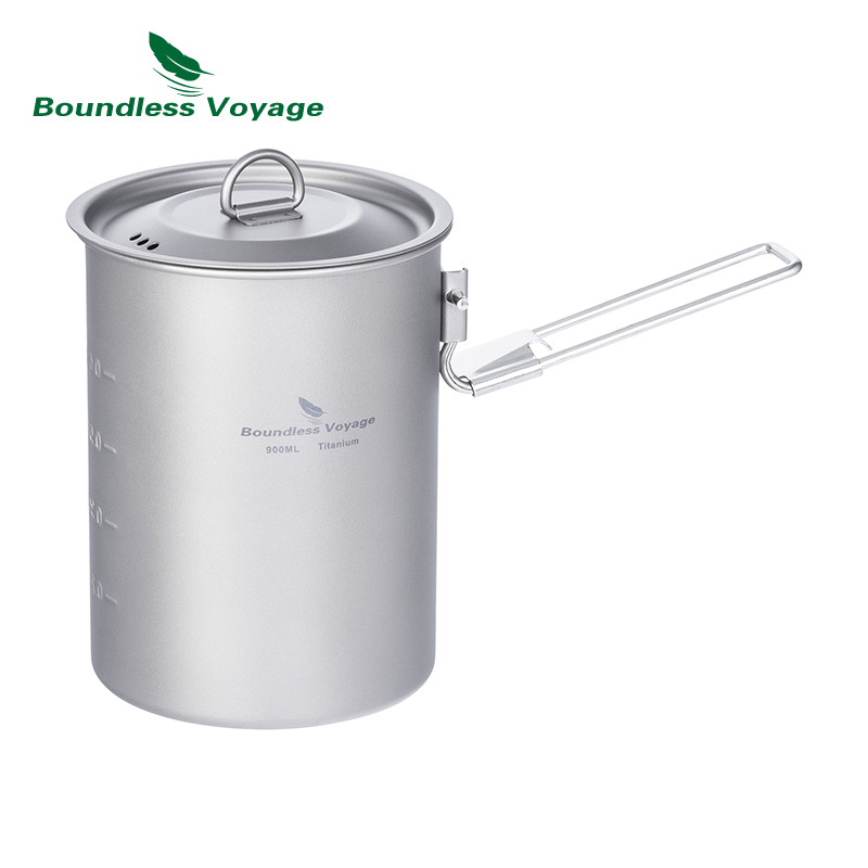 Boundless Voyage – Pot en tita - Camping Lightweight Cooking Pot avis et prix