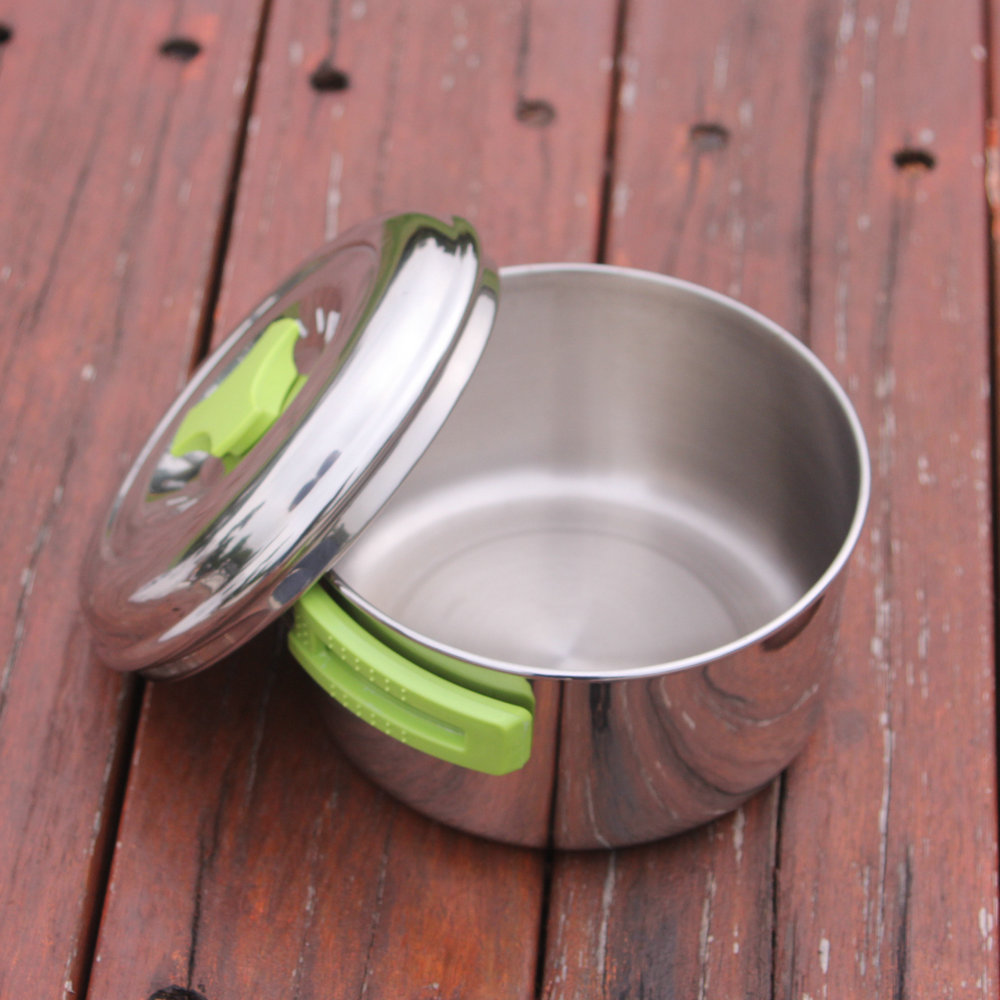 Pot de Camping léger en acier  - Camping Lightweight Cooking Pot avis et prix