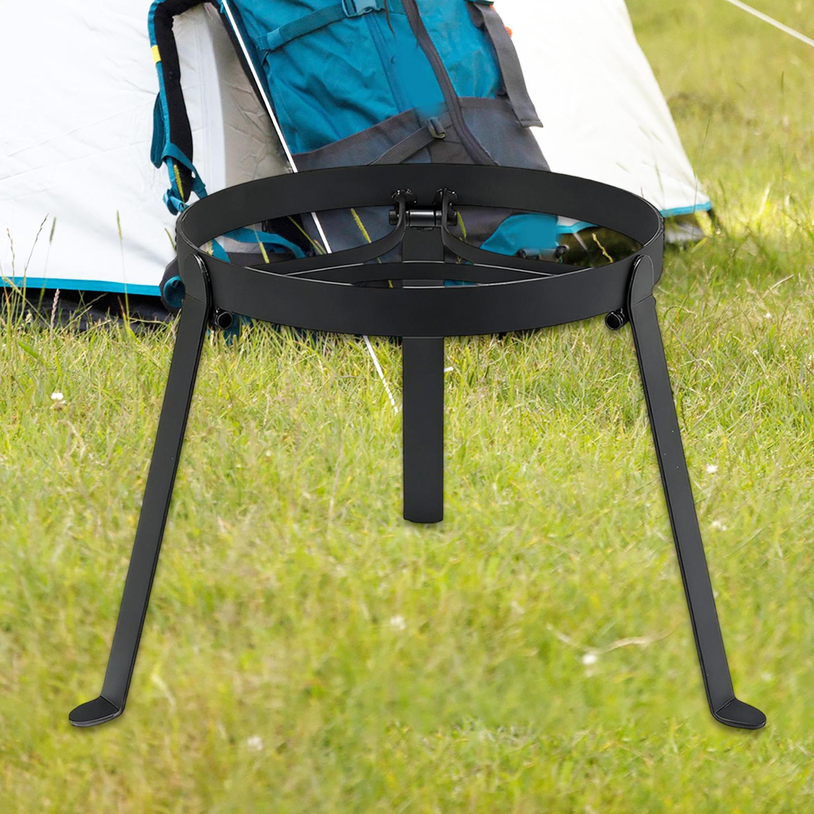 Trépied pliable en fer pour cu - Camping Cooking Device avis et prix